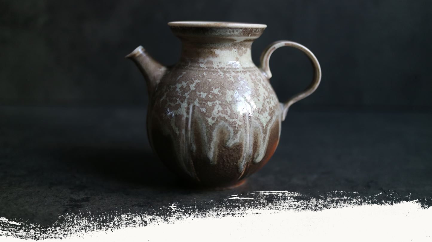 Ceramic Pitcher Spilled Cream