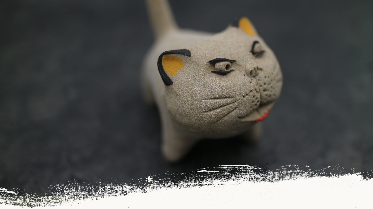 Tea Pet Lea the wild Cat