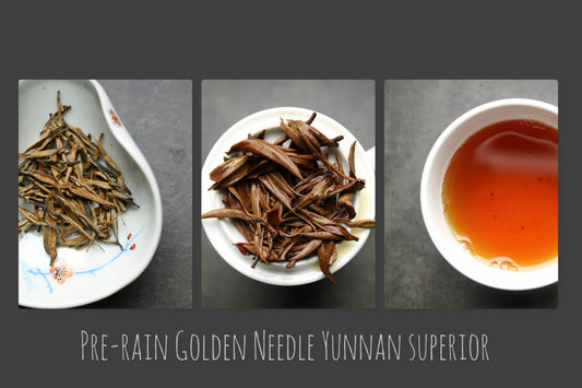 Pre-rain Honey Aroma Golden Needle Yunnan Superior - She Fang Boutique Tea