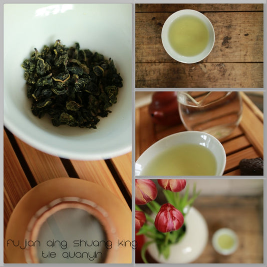 Tasting notes: China Fujian Anxi Ming Qian QING SHUANG KING TIE QUANYIN - She Fang Boutique Tea