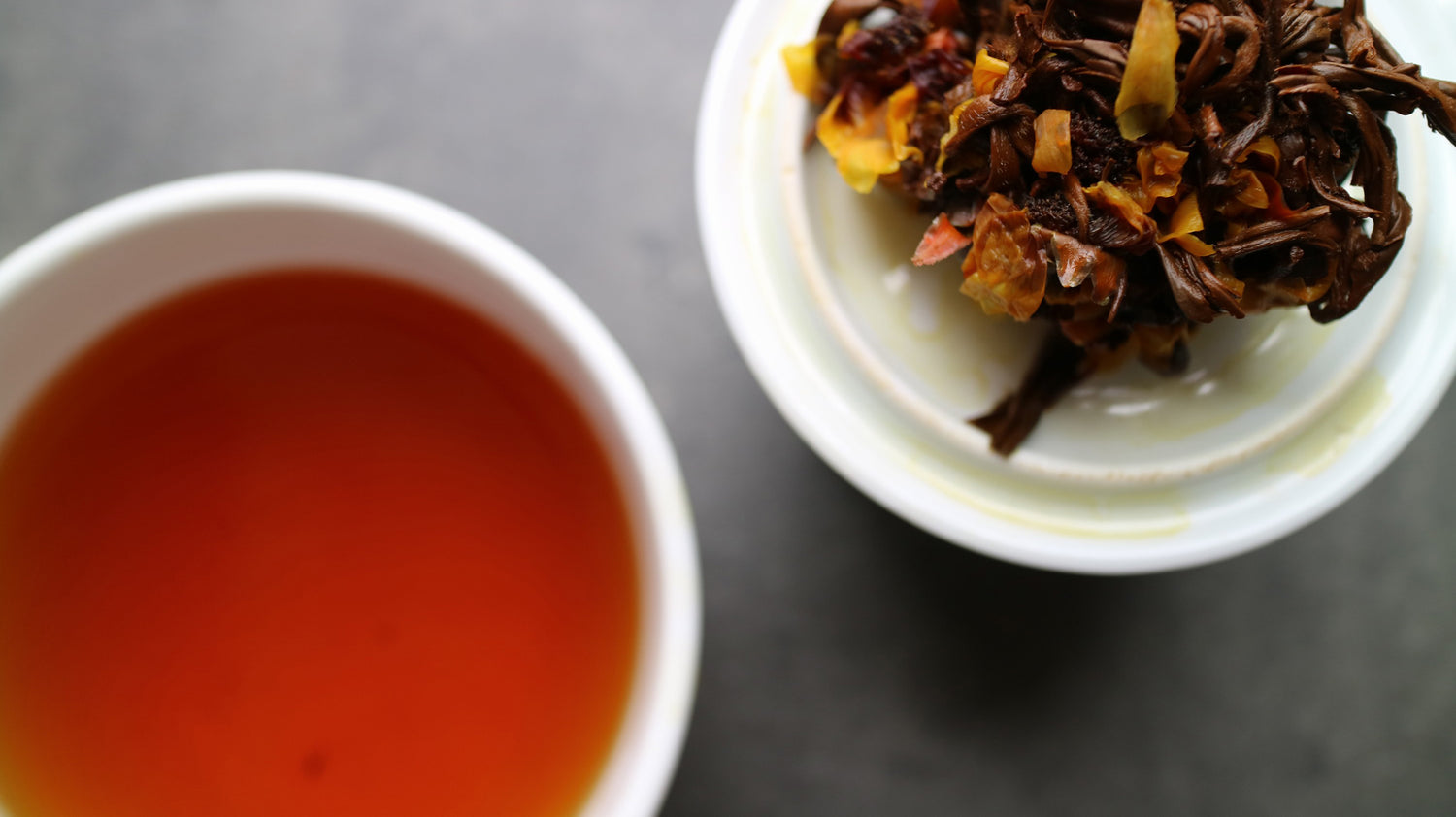 Loose Leaf Scented Tea "Royal Chrysanthemum & Snow Mountain Dragon Ball (3 Balls)"