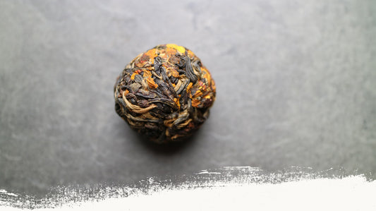 Loose Leaf Scented Tea "Royal Chrysanthemum & Snow Mountain Dragon Ball (3 Balls)"
