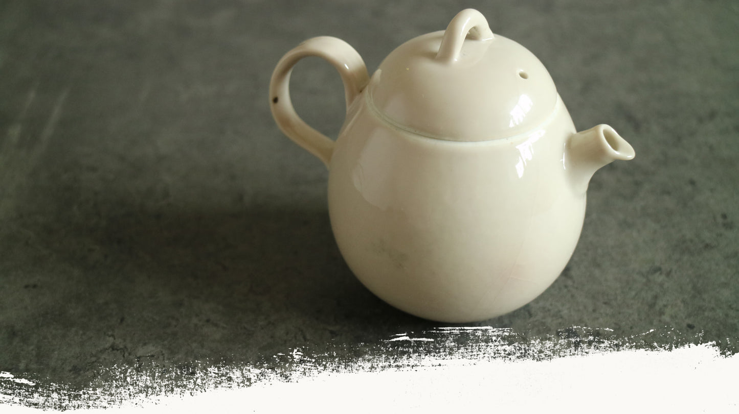 Ceramic Tea Pot Beluga Whale